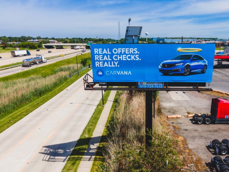 Digital billboard in Toledo DMA after Adams Outdoor Advertising acquisition of TDO
