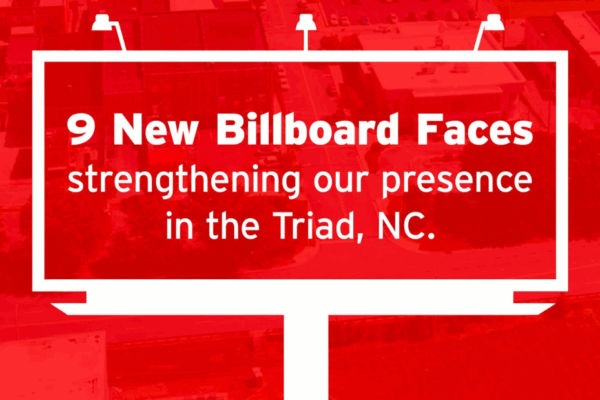 Adams Outdoor Doubles Digital Billboard Reach in the Triad Market