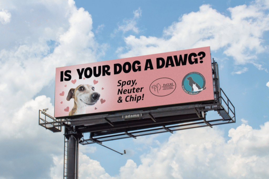 Valentine’s Day billboard advertising campaign in Eastern Pennsylvania promoting seasonal out-of-home advertising.