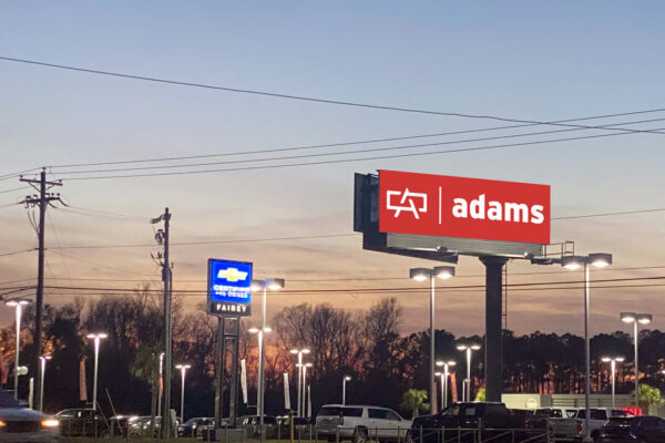Adams Outdoor Advertising Expands Billboard Presence in South Carolina 